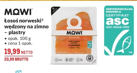 Łosoś wędzony MOWI