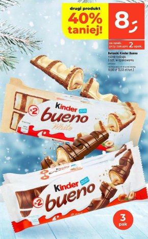 Batoniki Kinder niska cena
