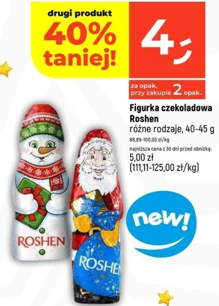 Figurka czekoladowa Roshen