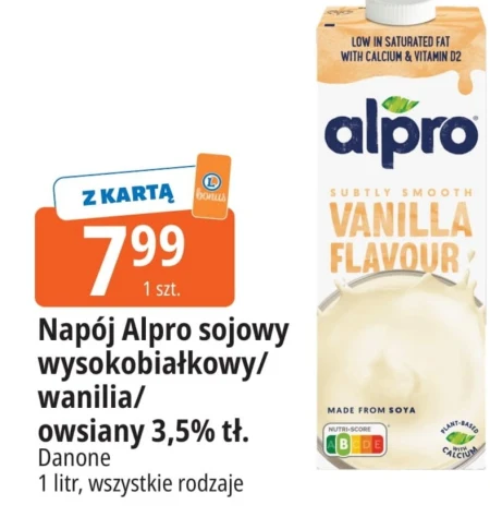 Вівсяний напій Alpro
