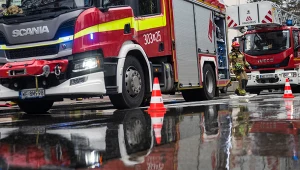 Akcja straży pożarnej w wadowickiej podstawówce (zdjęcie ilustracyjne)