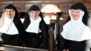 Austria. Siostry Regina, Rita i Bernadette uciekły z domu opieki i wróciły do swojego klasztoru w zamku Goldenstein