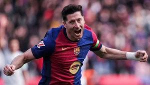 Hat-trick w 32 minuty. Wtedy "Lewy" sam znokautował rywala. Jest ich koszmarem