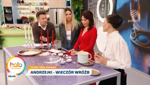 Wróżby andrzejkowe w "halo tu polsat"