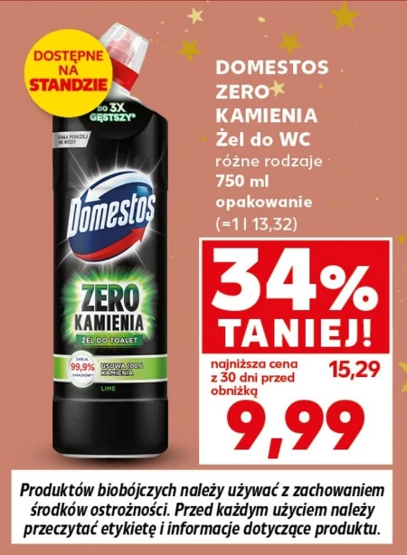 Żel do WC Domestos