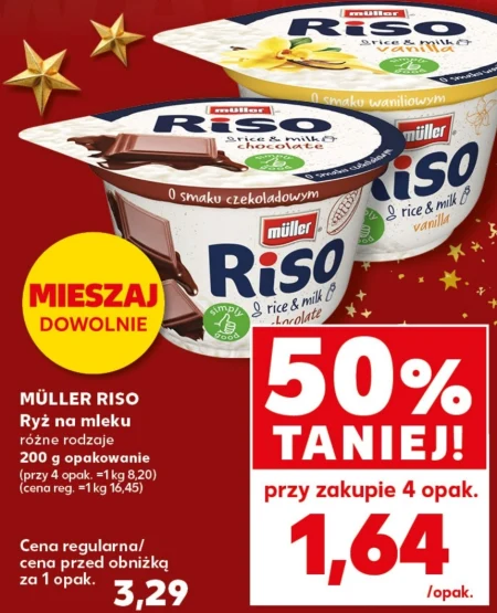 Ryż na mleku Müller