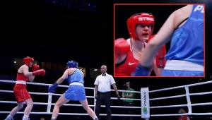 Rozbity nos Niemki, ciekła krew. Totalna masakra w walce Polki o złoto