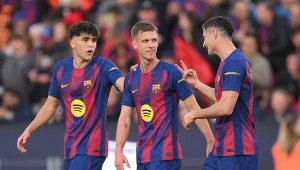 Cios dla Barcelony, potem "złoty" dotyk Lewandowskiego. Jest zmiana lidera