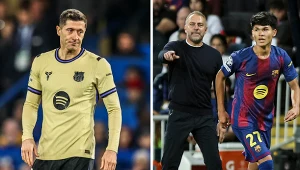 Niespodziewany transfer Barcelony? Flick chce, żeby grał z Lewandowskim