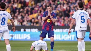 Barcelona wygrywa, w Hiszpanii już głośno o Lewandowskim. Tak go nazwali