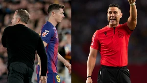 Lewandowski zdjęty na ławkę i... czerwona kartka. Wystarczyło siedem minut