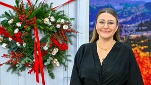 Świąteczne wianki w "halo tu polsat". Florystka zdradziła, jak je zawiesić, by nie zniszczyć drzwi