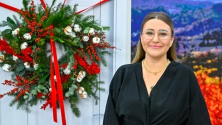 Świąteczne wianki w "halo tu polsat". Florystka zdradziła, jak je zawiesić, by nie zniszczyć drzwi