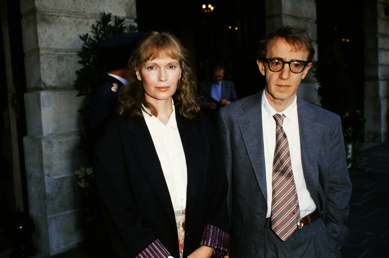 Mia Farrow i Woody Allen w 1989 roku