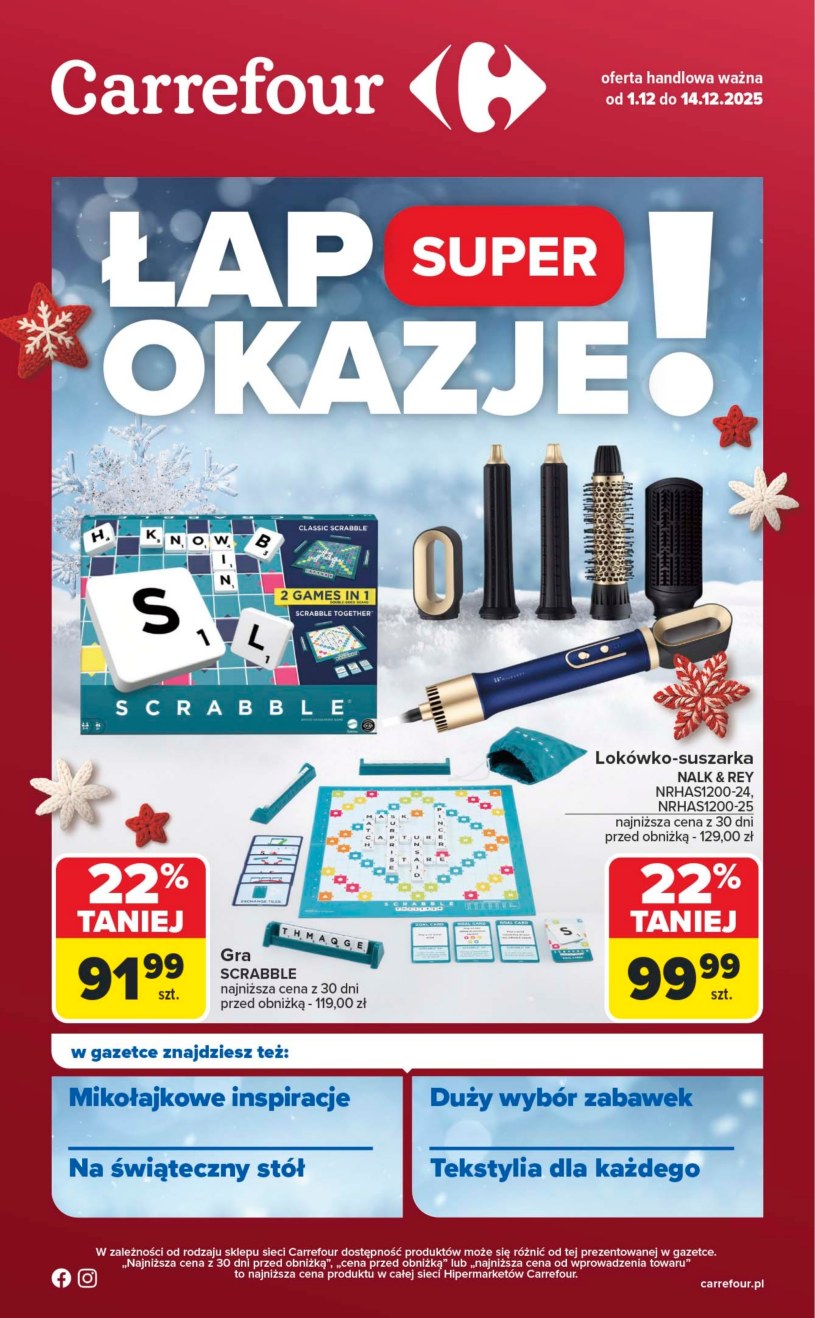 Gazetka promocyjna Carrefour - ważna od 01. 12. 2025 do 14. 12. 2025