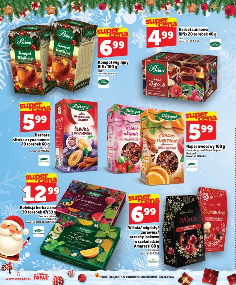 Gazetka: Magia świąt w supercenach - Topaz - strona 6