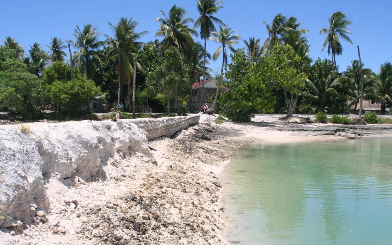 Widok z jednej z wysp państwa Kiribati