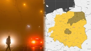 Marznące opady i gęste mgły. Ostrzeżenia IMGW dla niemal całego kraju