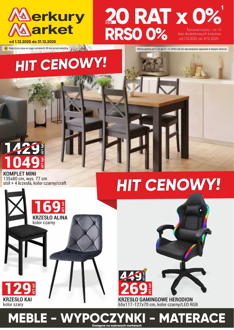 Gazetka promocyjna Merkury Market - ważna od 01. 12. 2025 do 31. 12. 2025