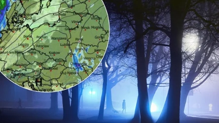 Poranek powitał nas gęstą mgłą w wielu miejscach. Wieczorem znowu trzeba będzie na nie uważać