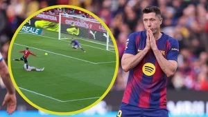 Gol Vedata Muriqiego, obok Robert Lewandowski