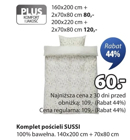 Komplet pościeli Komfort