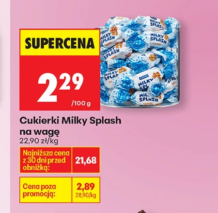 Cukierki Milky Splash