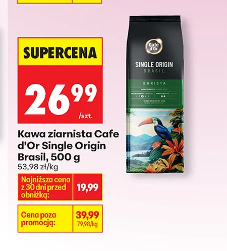 Kawa ziarnista Single Origin