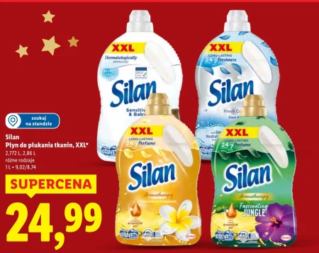 Płyn do płukania tkanin Silan