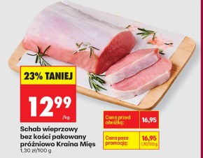 Schab bez kości Kraina Mięs niska cena