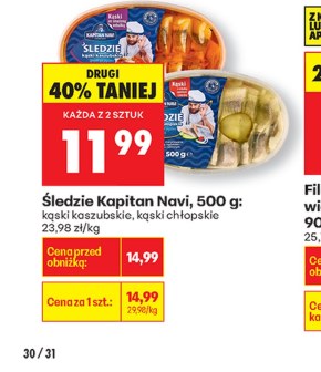 Śledzie Kapitan Navi niska cena