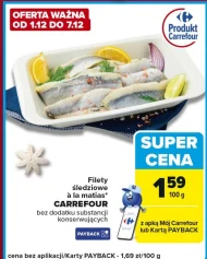 Filety śledziowe Carrefour