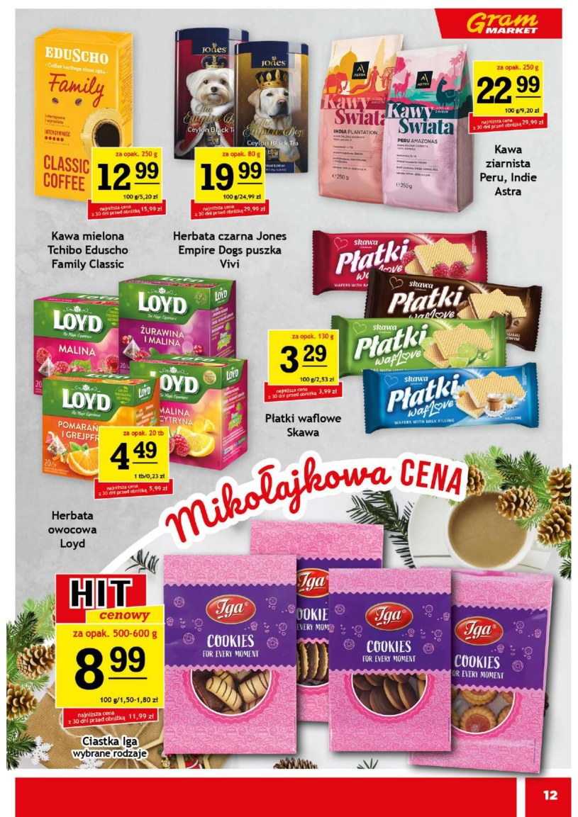 Gazetka: Gorące oferty na chłodne dni - Gram Market - strona 12