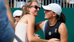 Iga Świątek z siostrą Agatą