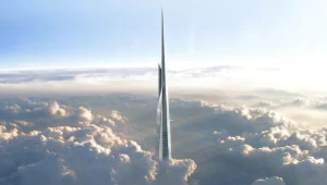 Nowy kolos rośnie szybciej niż zakładano. Przekroczy 1 kilometr wysokości