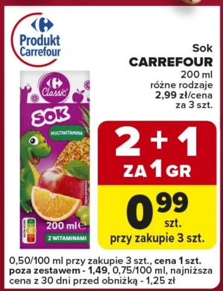 Сік Carrefour