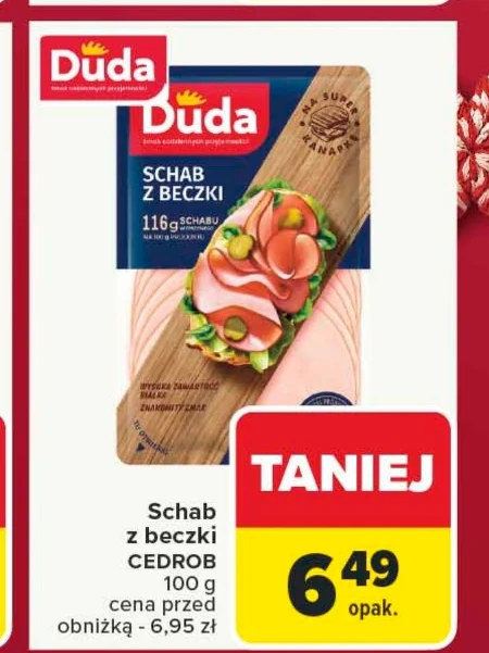 Schab z beczki Duda