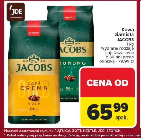 Kawa ziarnista Jacobs