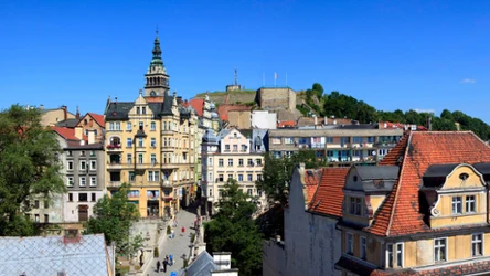 Twierdza Kłodzka góruje nad miastem 