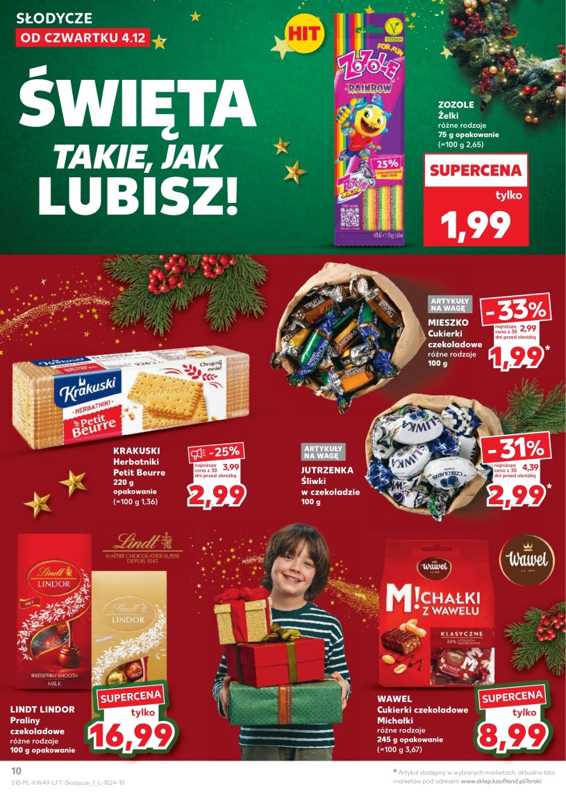 Gazetka: Świąteczne smaki i niespodzianki - Kaufland - strona 10