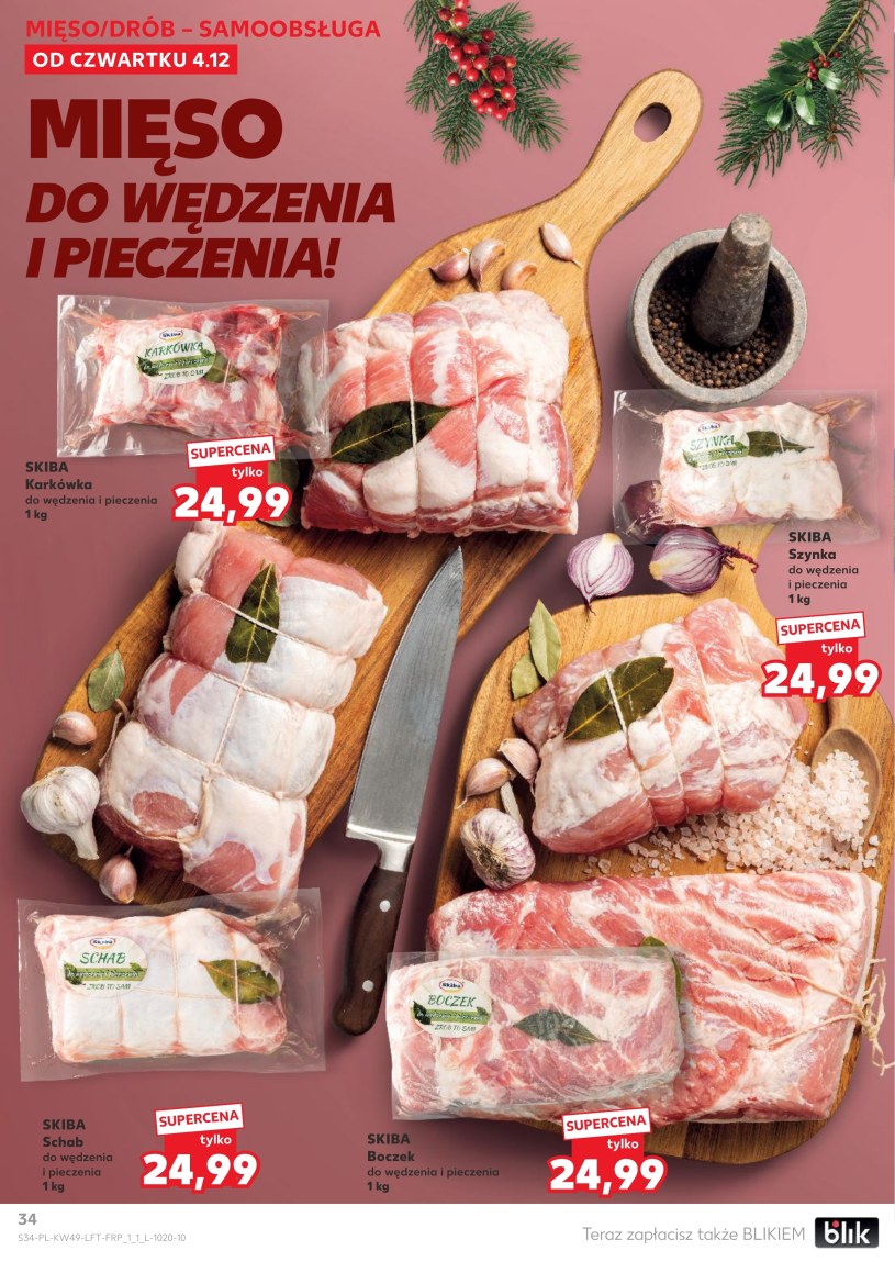 Gazetka: Świąteczne smaki i niespodzianki - Kaufland - strona 34