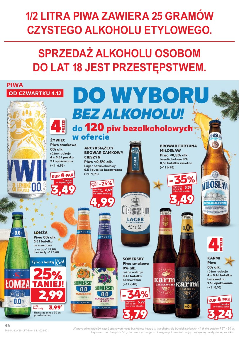 Gazetka: Świąteczne smaki i niespodzianki - Kaufland - strona 46