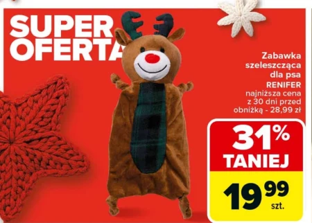 Zabawka dla psa Renifer