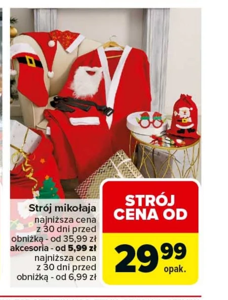 Strój mikołaja