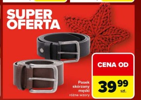 Pasek męski niska cena