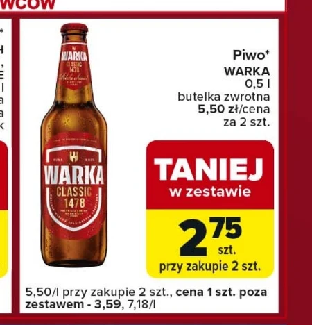 Piwo Warka