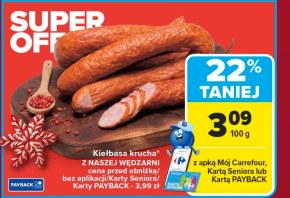 Kiełbasa Z Naszej Wędzarni niska cena