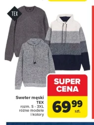 Sweter męski TEX