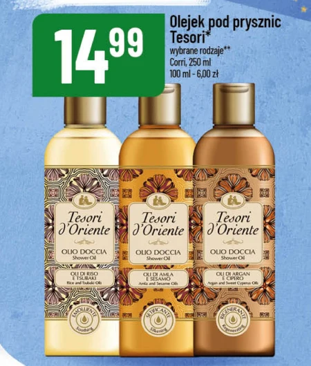 Olejek pod prysznic Tesori d'oriente