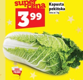 Kapusta pekińska niska cena
